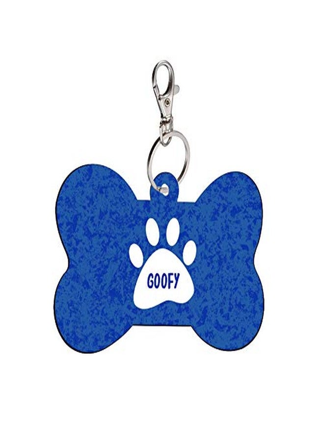 Sky Trends Bone Shape Collar Locket/Pendant for Dogs & Puppy -735, Multicolour, Medium, 1 Count - Goofy